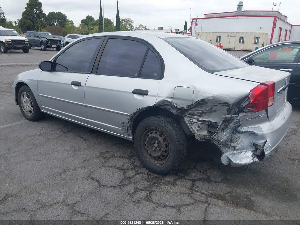2HGES16521H596252 2001 HONDA CIVIC photo no. 3