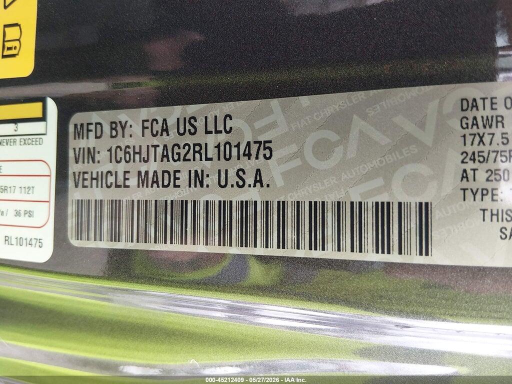 1C6HJTAG2RL101475 2024 JEEP GLADIATOR photo no. 9