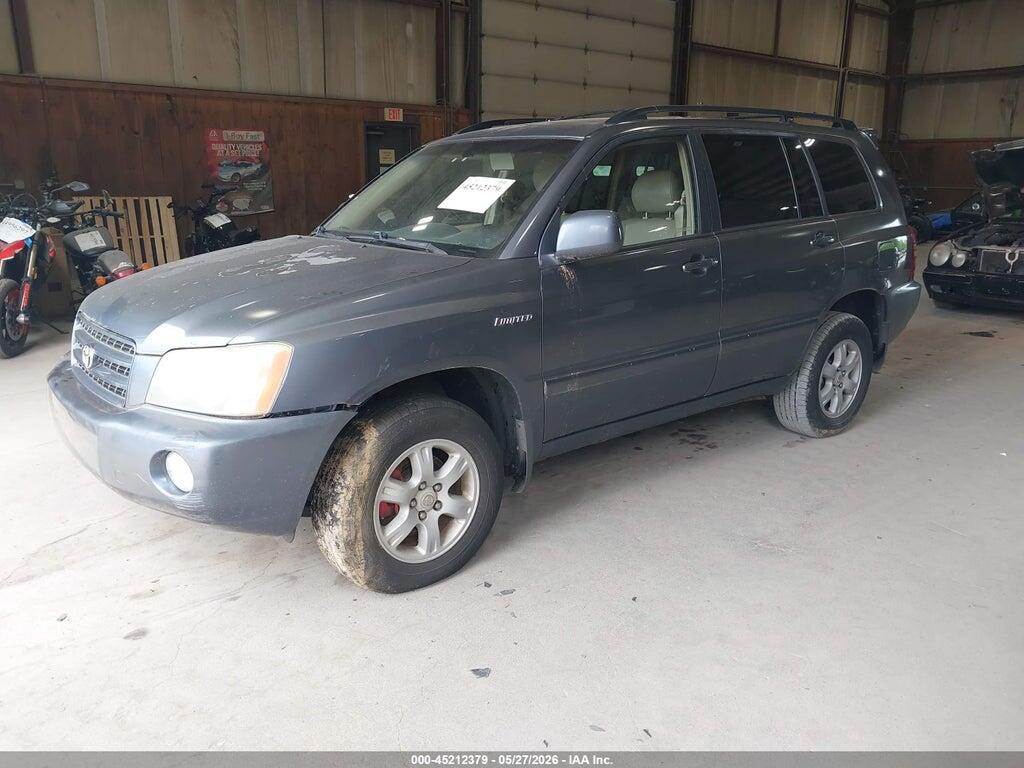 JTEHF21A720077547 2002 TOYOTA HIGHLANDER photo no. 2