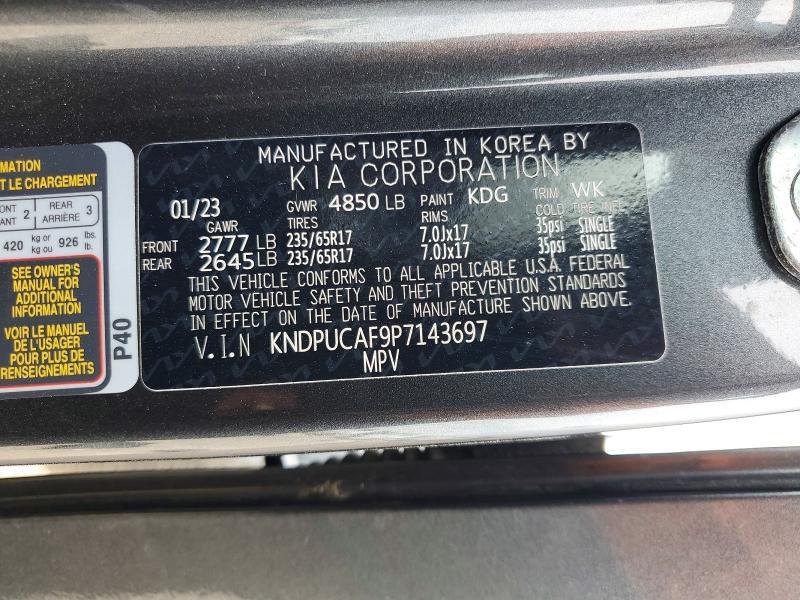 2023 KIA SPORTAGE LX — Фото 13 из 13