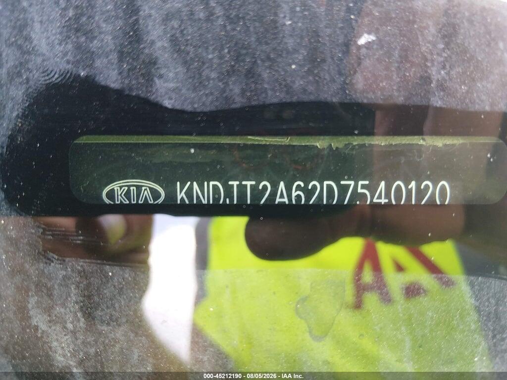 KNDJT2A62D7540120 2013 KIA SOUL photo no. 9