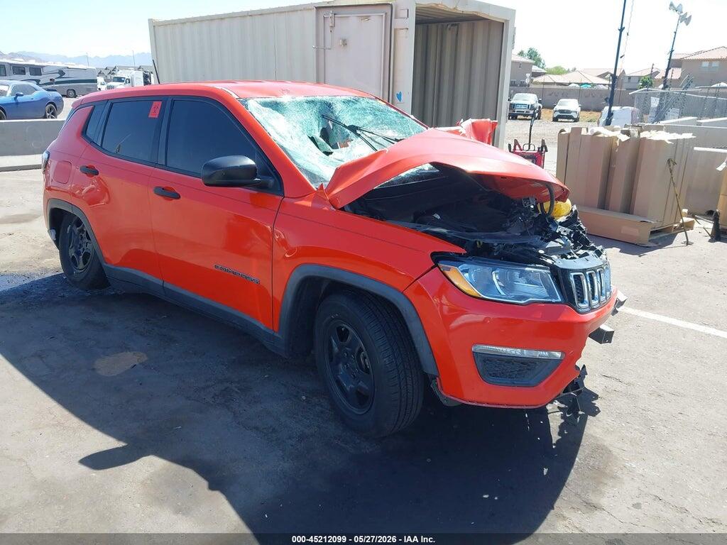 3C4NJCAB5JT286629 2018 JEEP COMPASS photo no. 1