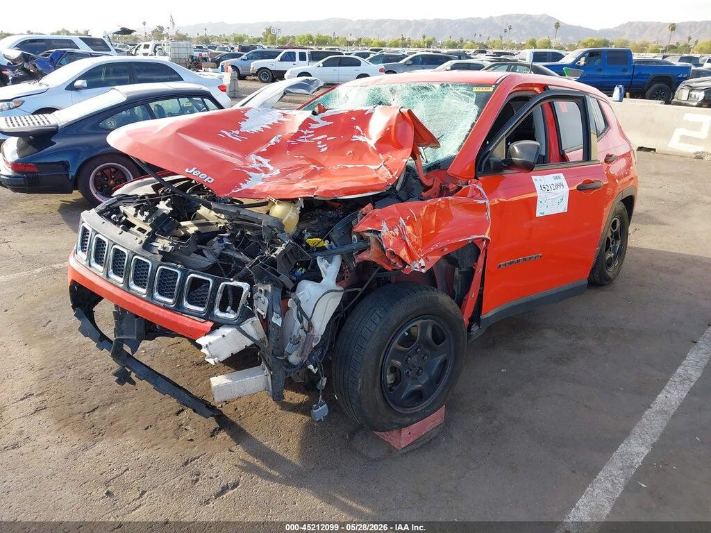 3C4NJCAB5JT286629 2018 JEEP COMPASS photo no. 2