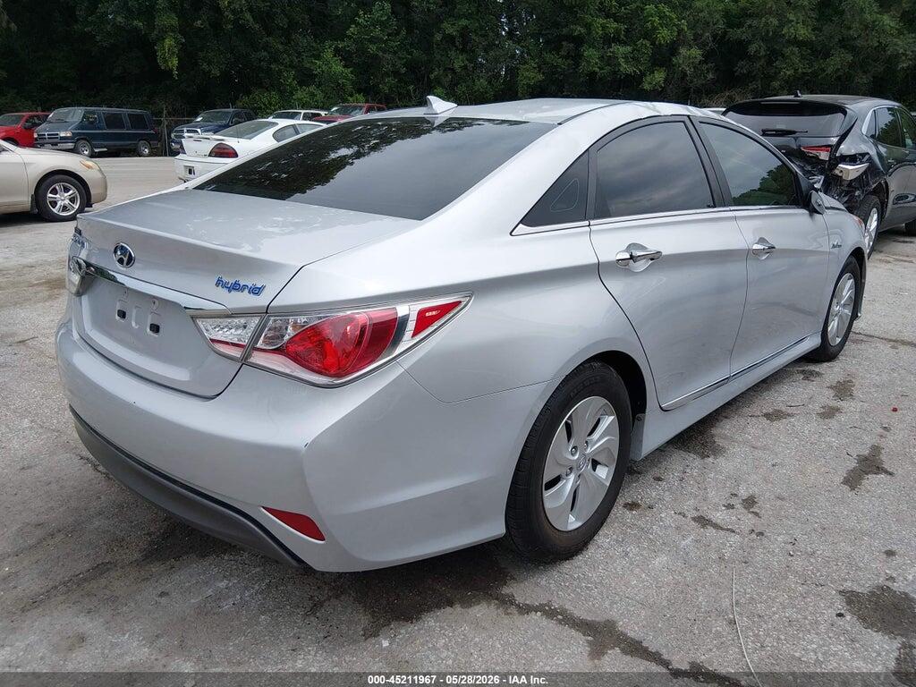 KMHEC4A40FA135337 2015 HYUNDAI SONATA HYBRID photo no. 4