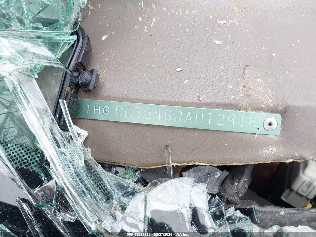 1HGCD7246RA012916 1994 HONDA ACCORD photo no. 9