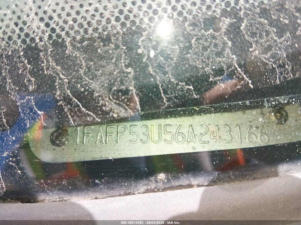 1FAFP53U56A243166 2006 FORD TAURUS photo no. 9