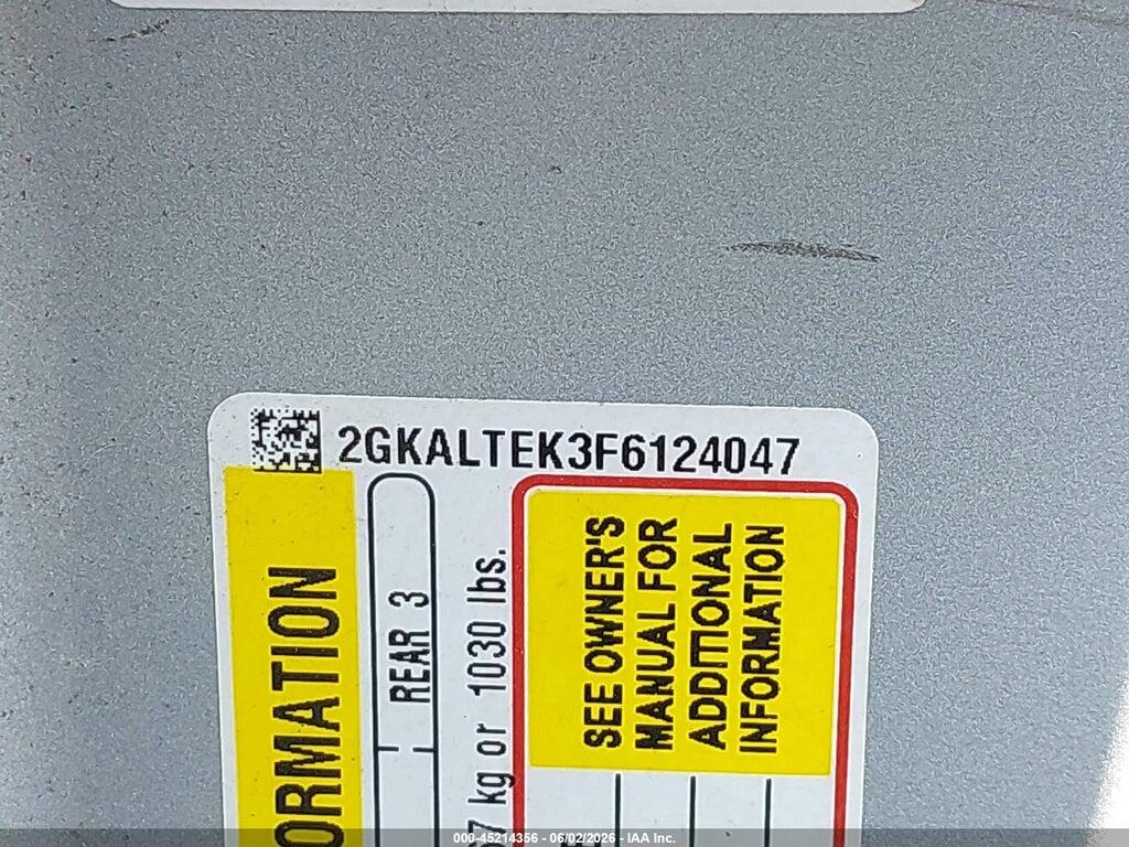 2GKALTEK3F6124047 2015 GMC TERRAIN photo no. 9