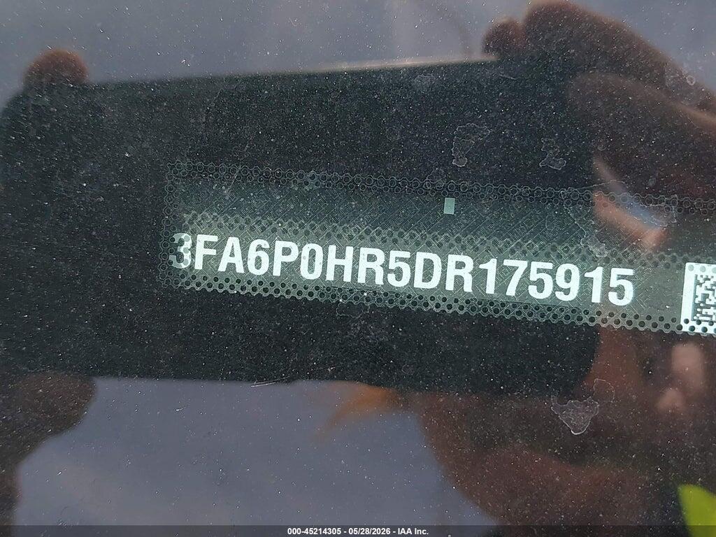 3FA6P0HR5DR175915 2013 FORD FUSION photo no. 9