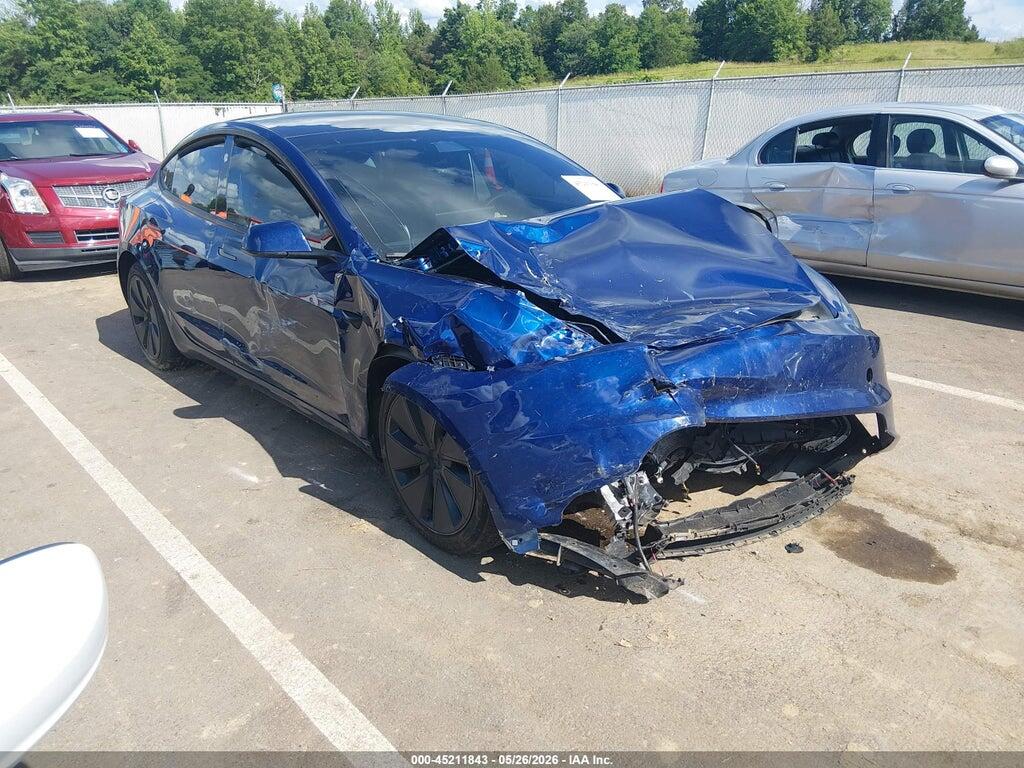 5YJ3E1EA7SF971619 2025 TESLA MODEL 3 photo no. 1