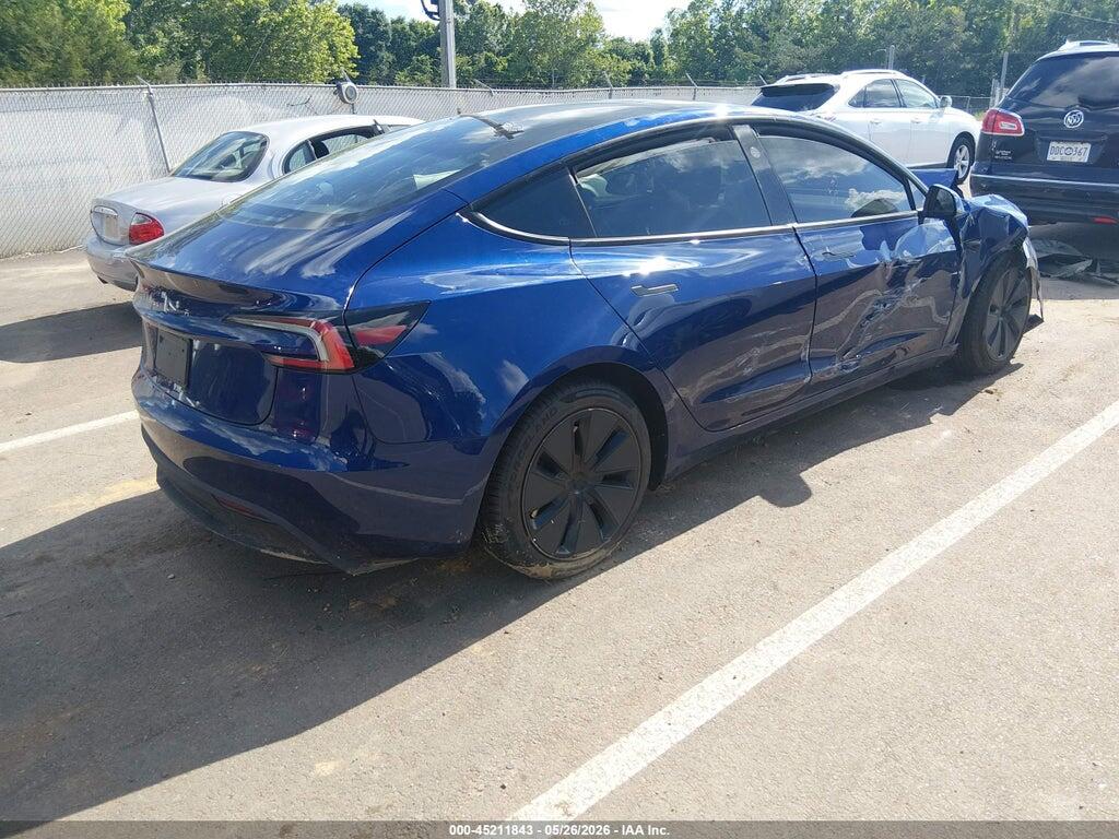 5YJ3E1EA7SF971619 2025 TESLA MODEL 3 photo no. 4