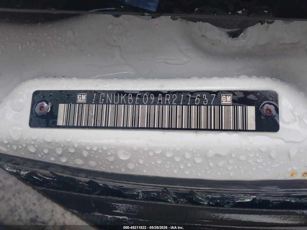 1GNUKBE09AR211637 2010 CHEVROLET TAHOE photo no. 9