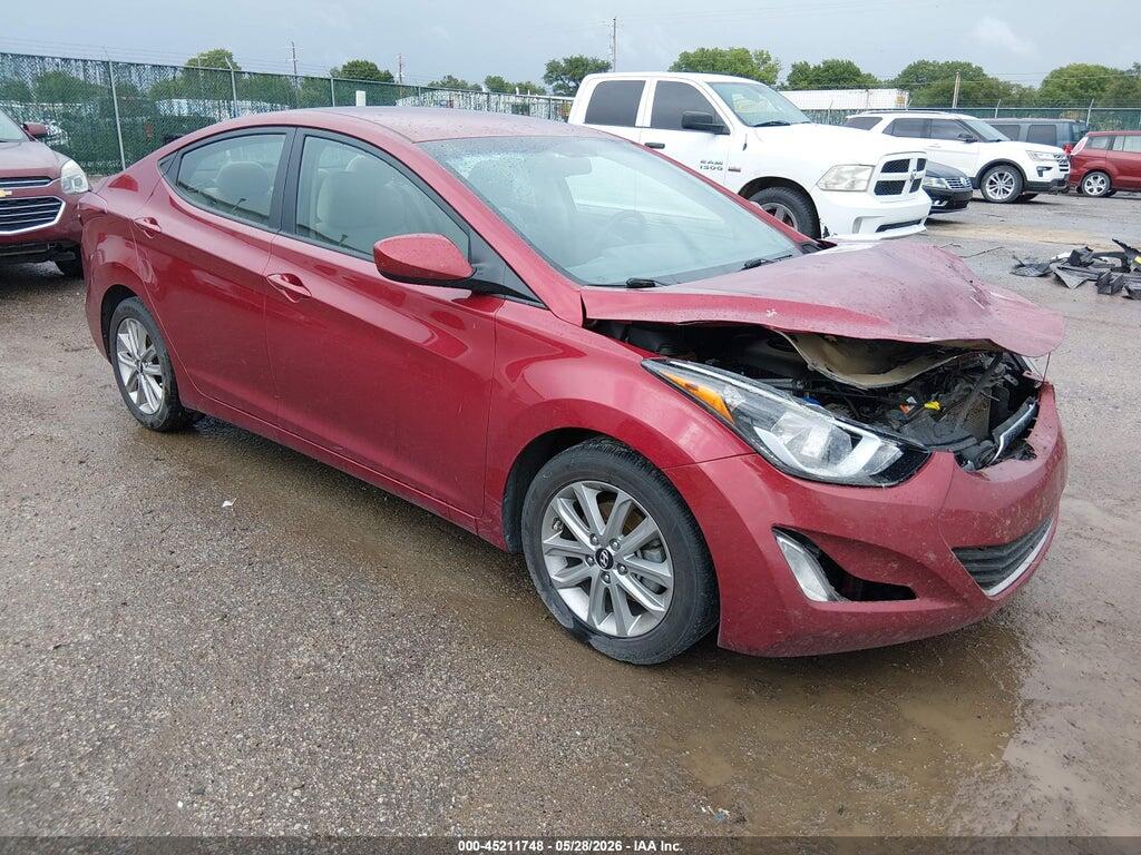 5NPDH4AE6EH482527 2014 HYUNDAI ELANTRA photo no. 1
