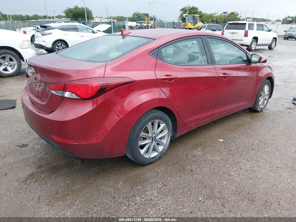 5NPDH4AE6EH482527 2014 HYUNDAI ELANTRA photo no. 4