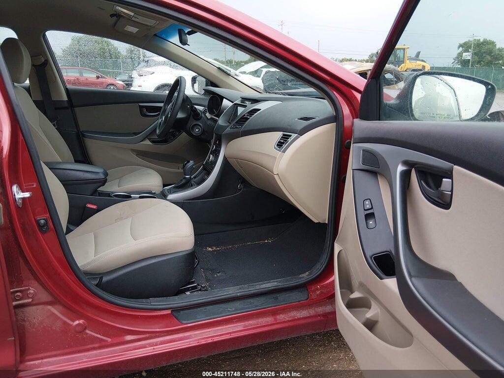 5NPDH4AE6EH482527 2014 HYUNDAI ELANTRA photo no. 5
