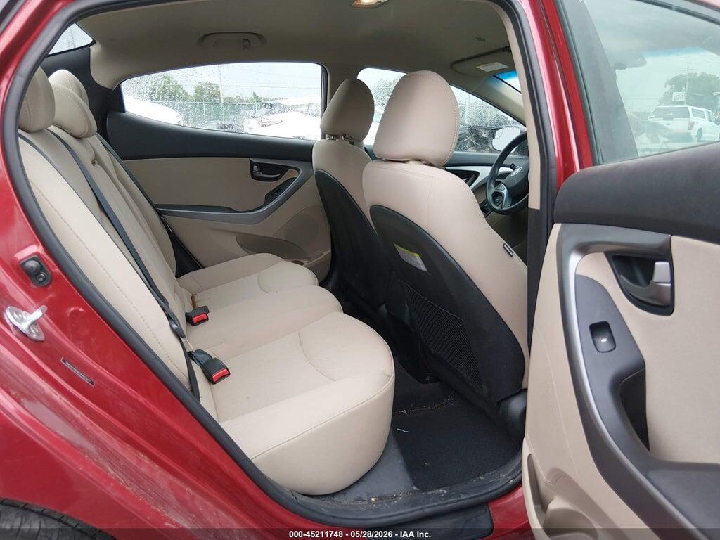 5NPDH4AE6EH482527 2014 HYUNDAI ELANTRA photo no. 8