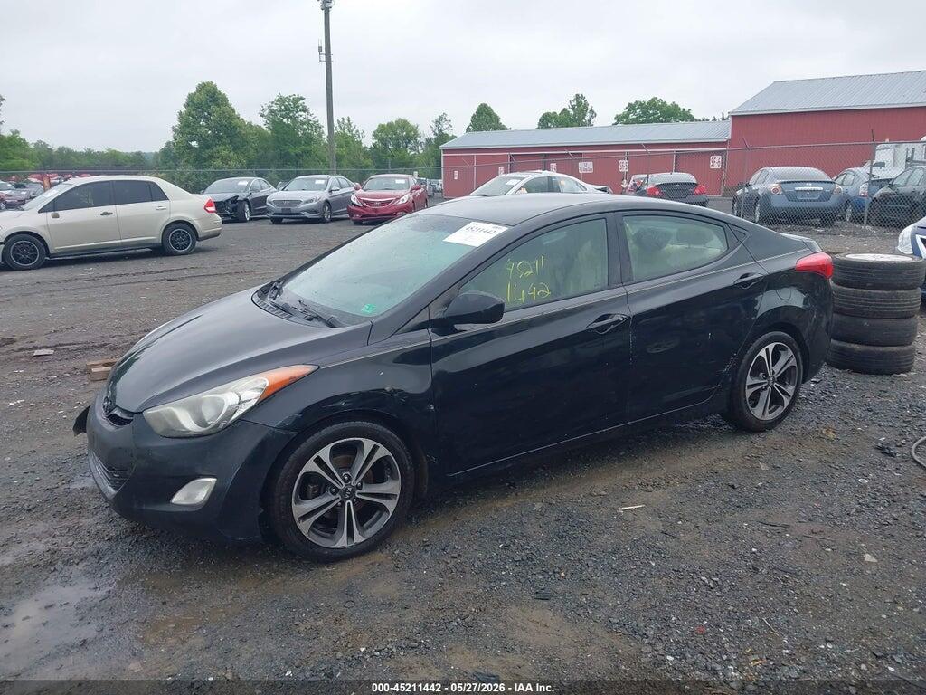 5NPDH4AE7DH200443 2013 HYUNDAI ELANTRA photo no. 2