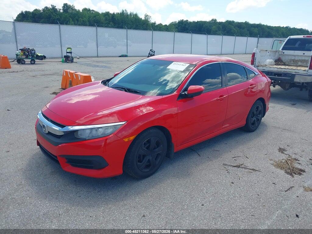 2HGFC2F55GH570499 2016 HONDA CIVIC photo no. 2