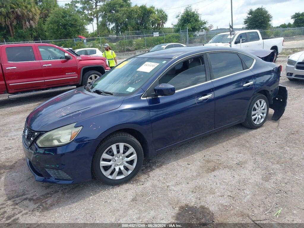 3N1AB7AP7HY329348 2017 NISSAN SENTRA photo no. 2