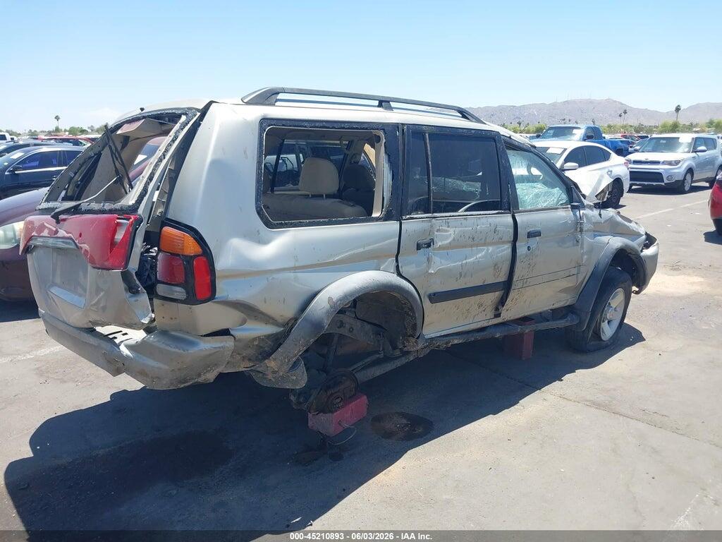 JA4LS21H73J046196 2003 MITSUBISHI MONTERO SPORT photo no. 4
