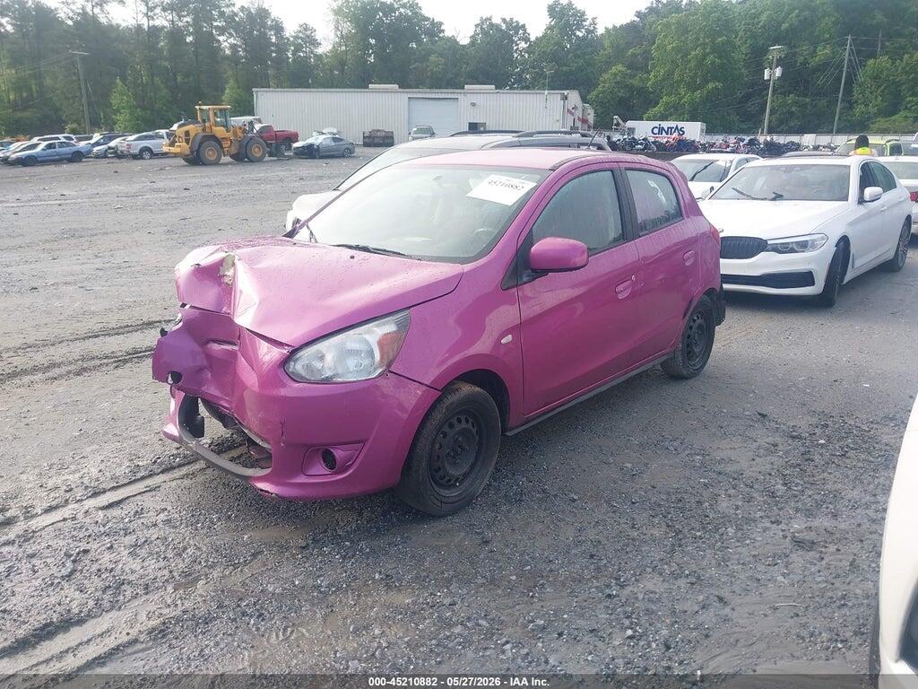 ML32A3HJ7FH031389 2015 MITSUBISHI MIRAGE photo no. 2