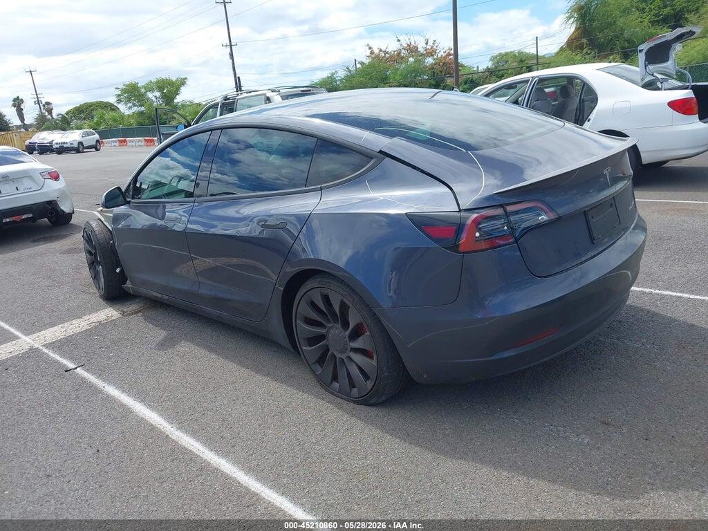 5YJ3E1EC2PF407899 2023 TESLA MODEL 3 photo no. 3