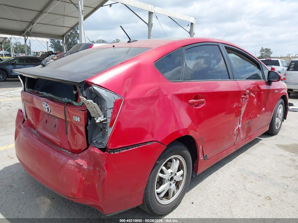 JTDKN3DU1A5200317 2010 TOYOTA PRIUS photo no. 4