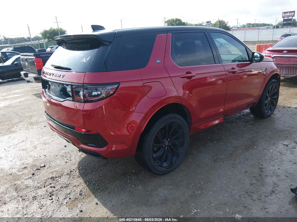 SALCL2FX9LH849742 2020 LAND ROVER DISCOVERY SPORT photo no. 4