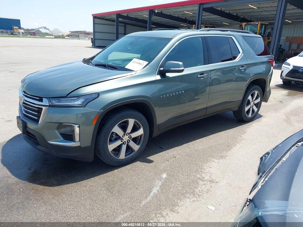1GNEVHKWXNJ112806 2022 CHEVROLET TRAVERSE photo no. 2