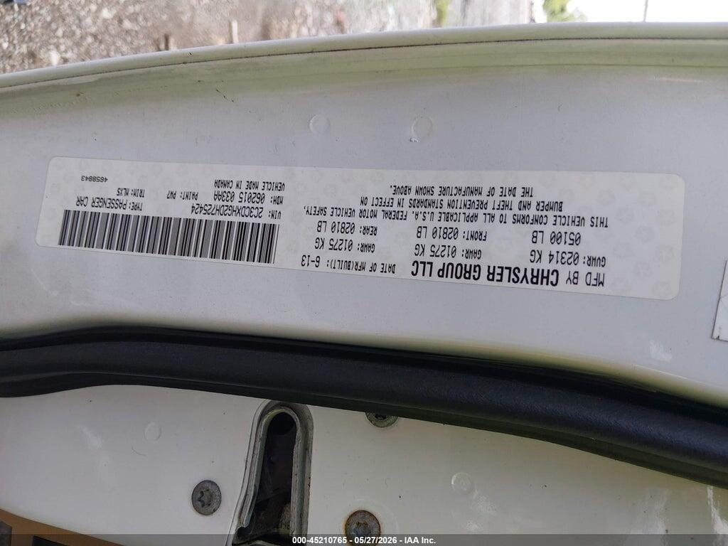 2C3CDXHG2DH725424 2013 DODGE CHARGER photo no. 9