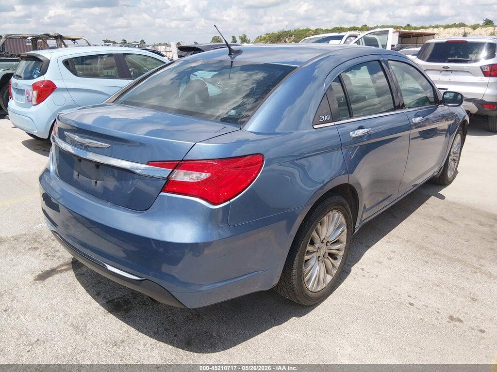 1C3BC2FB7BN551380 2011 CHRYSLER 200 photo no. 4