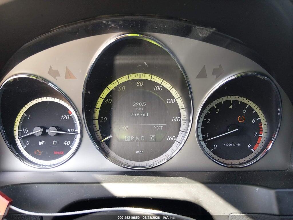 WDDGF54X99F234428 2009 MERCEDES-BENZ C 300 photo no. 7