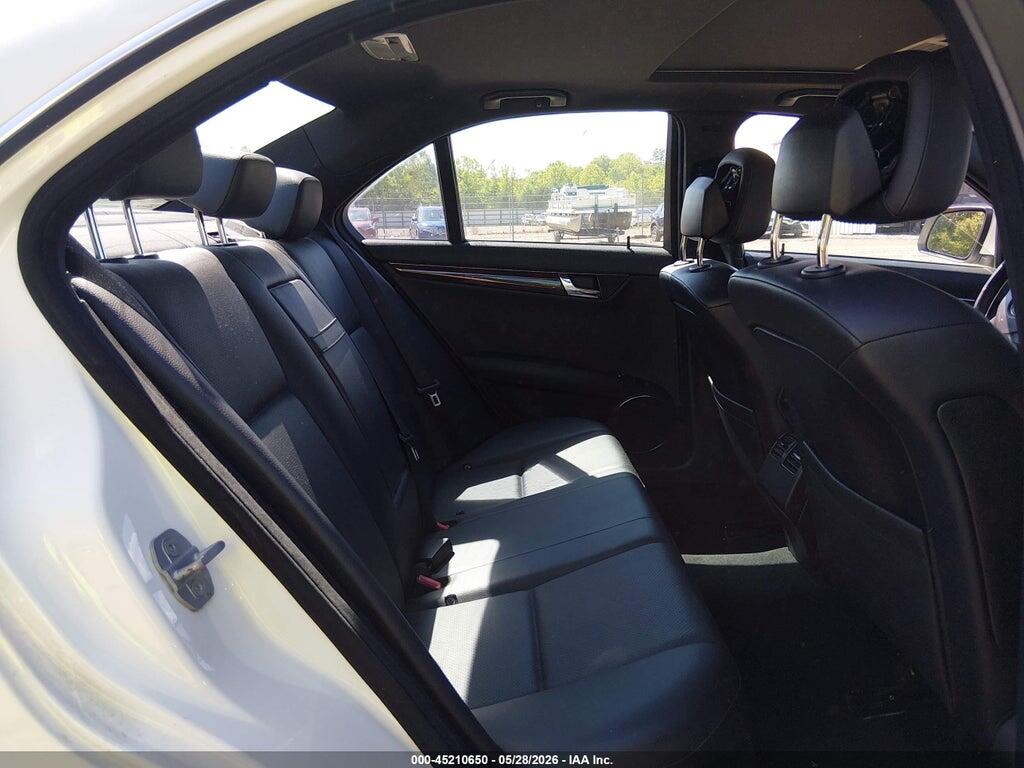 WDDGF54X99F234428 2009 MERCEDES-BENZ C 300 photo no. 8