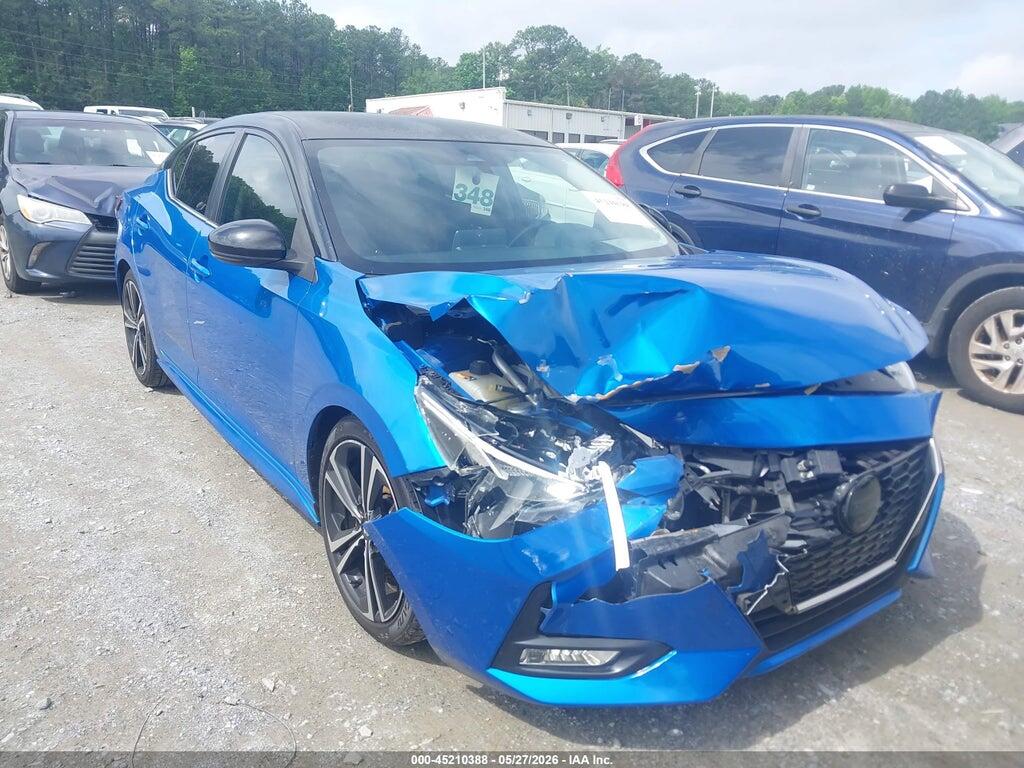3N1AB8DV4NY291086 2022 NISSAN SENTRA photo no. 1