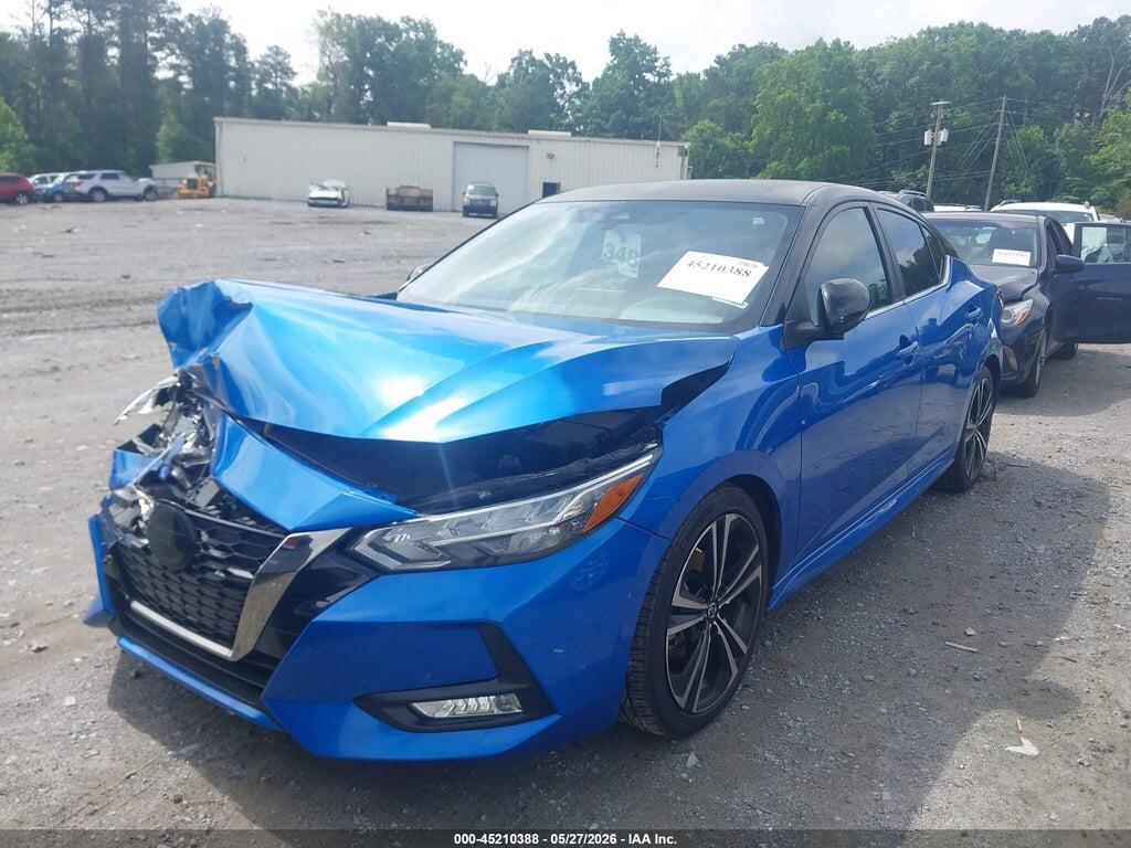 3N1AB8DV4NY291086 2022 NISSAN SENTRA photo no. 2