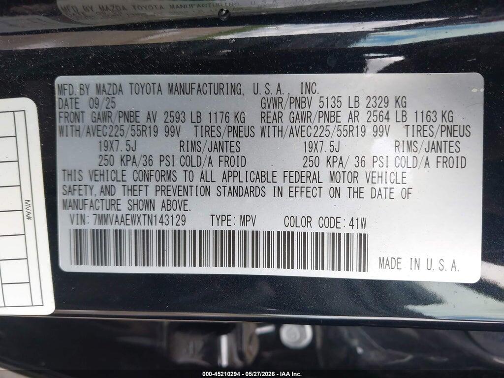 7MMVAAEWXTN143129 2026 MAZDA CX-50 HYBRID photo no. 9