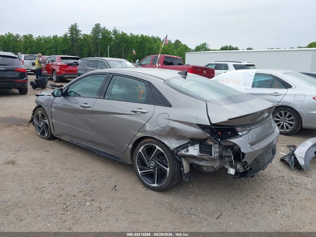 KMHLR4AF7NU276166 2022 HYUNDAI ELANTRA photo no. 3
