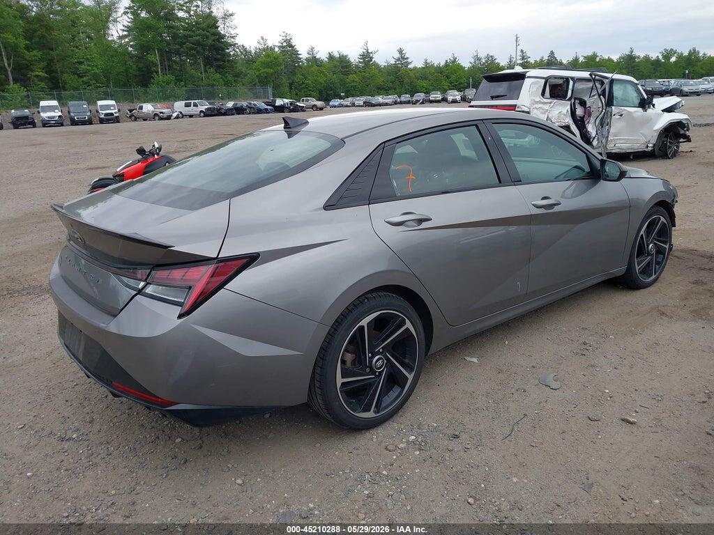 KMHLR4AF7NU276166 2022 HYUNDAI ELANTRA photo no. 4