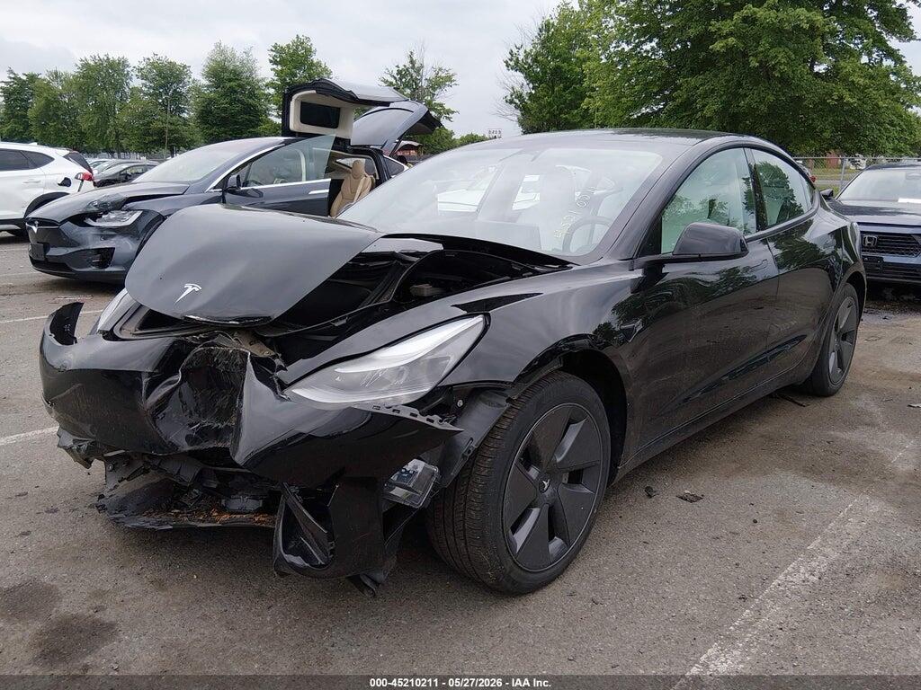 5YJ3E1EA1NF336819 2022 TESLA MODEL 3 photo no. 2