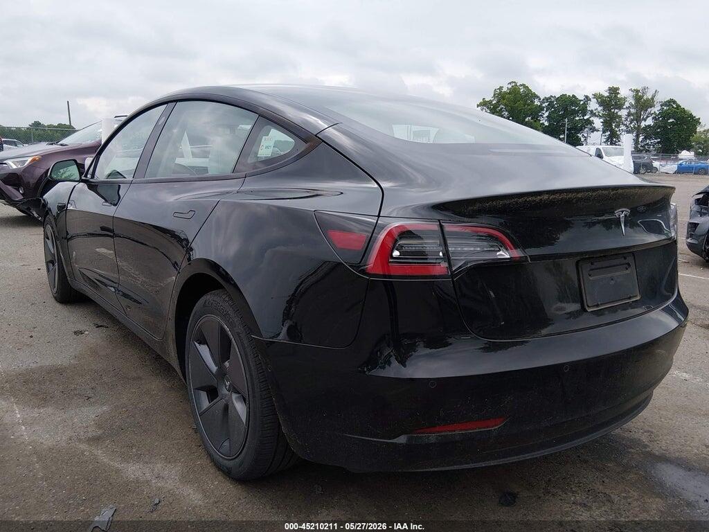 5YJ3E1EA1NF336819 2022 TESLA MODEL 3 photo no. 3