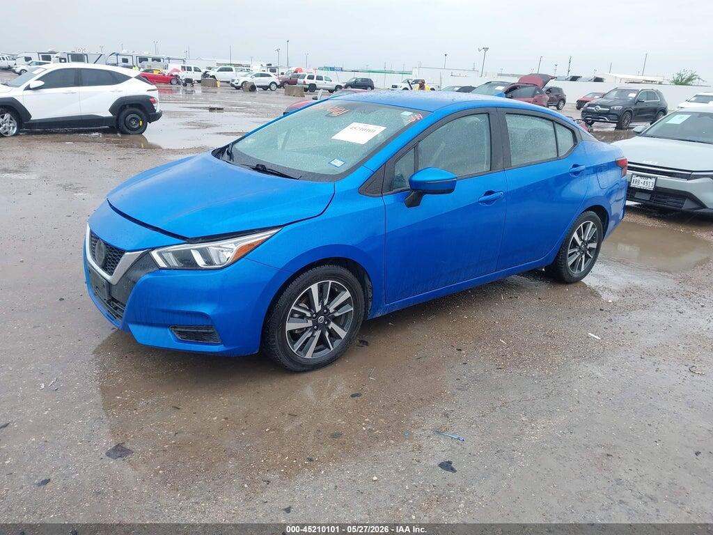 3N1CN8EV8ML864596 2021 NISSAN VERSA photo no. 2
