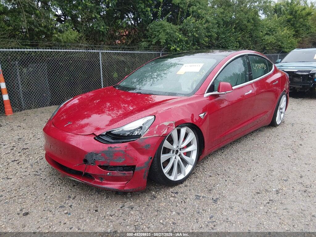 5YJ3E1EB8KF238312 2019 TESLA MODEL 3 photo no. 2