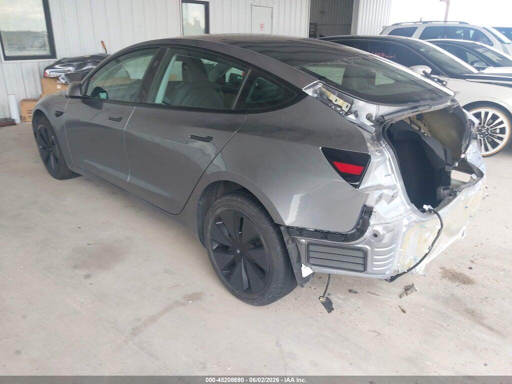 5YJ3E1EA4SF925181 2025 TESLA MODEL 3 photo no. 3