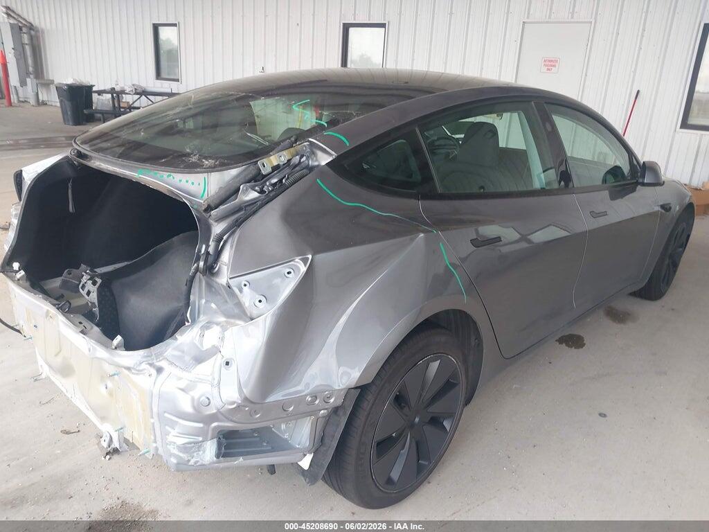 5YJ3E1EA4SF925181 2025 TESLA MODEL 3 photo no. 4