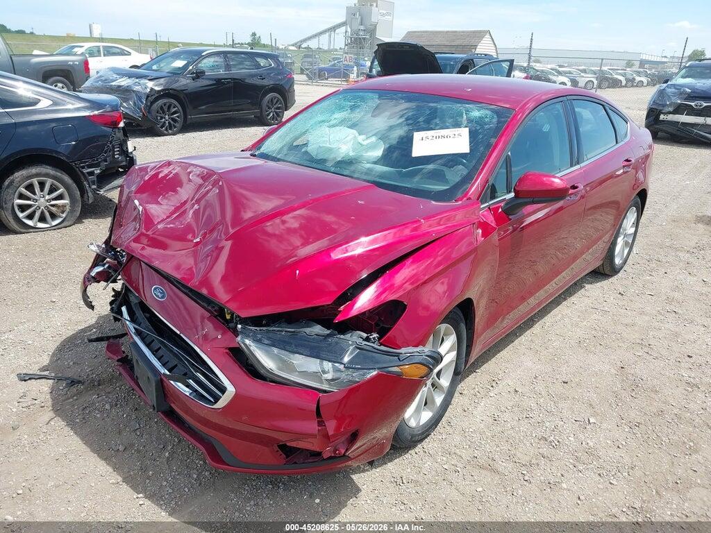 3FA6P0HD6KR267780 2019 FORD FUSION photo no. 2