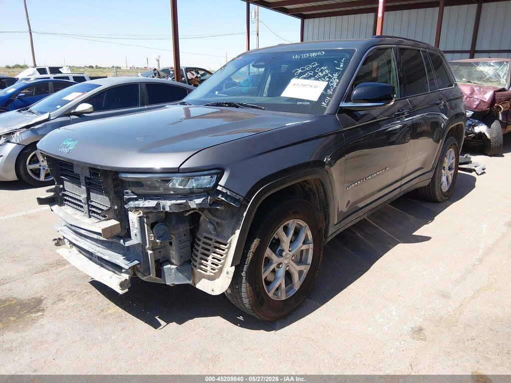 1C4RJGBG6N8549167 2022 JEEP GRAND CHEROKEE photo no. 2