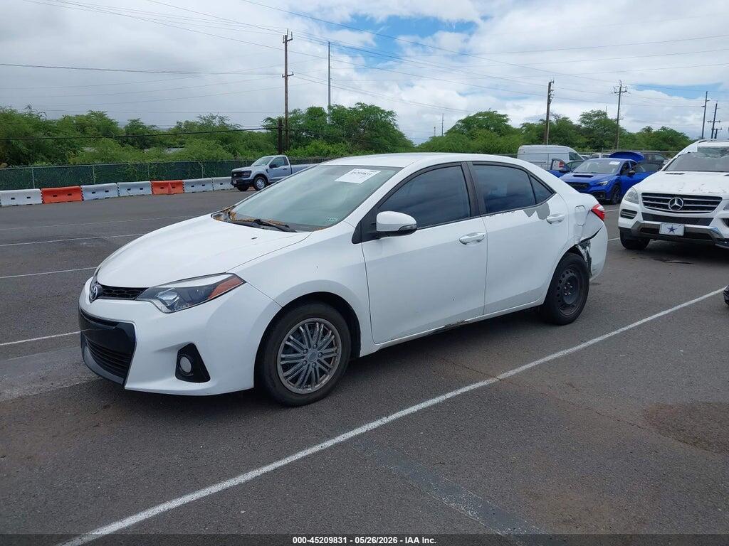 5YFBURHE6EP122005 2014 TOYOTA COROLLA photo no. 2