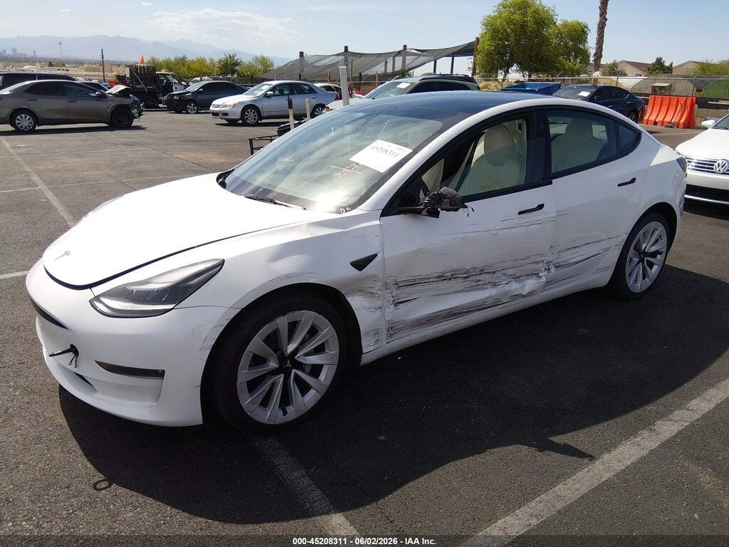 5YJ3E1EB7PF635274 2023 TESLA MODEL 3 photo no. 2