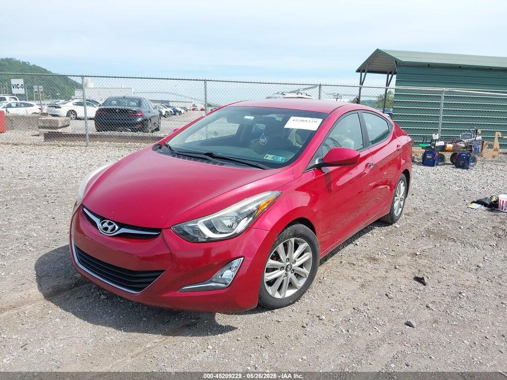 KMHDH4AE9EU202553 2014 HYUNDAI ELANTRA photo no. 2