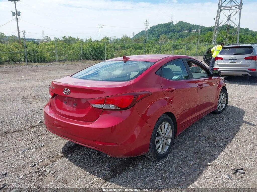 KMHDH4AE9EU202553 2014 HYUNDAI ELANTRA photo no. 4