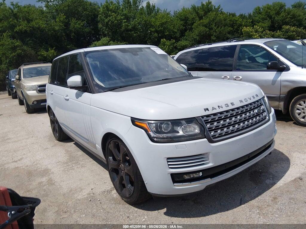 SALGS2KF9GA258410 2016 LAND ROVER RANGE ROVER photo no. 1